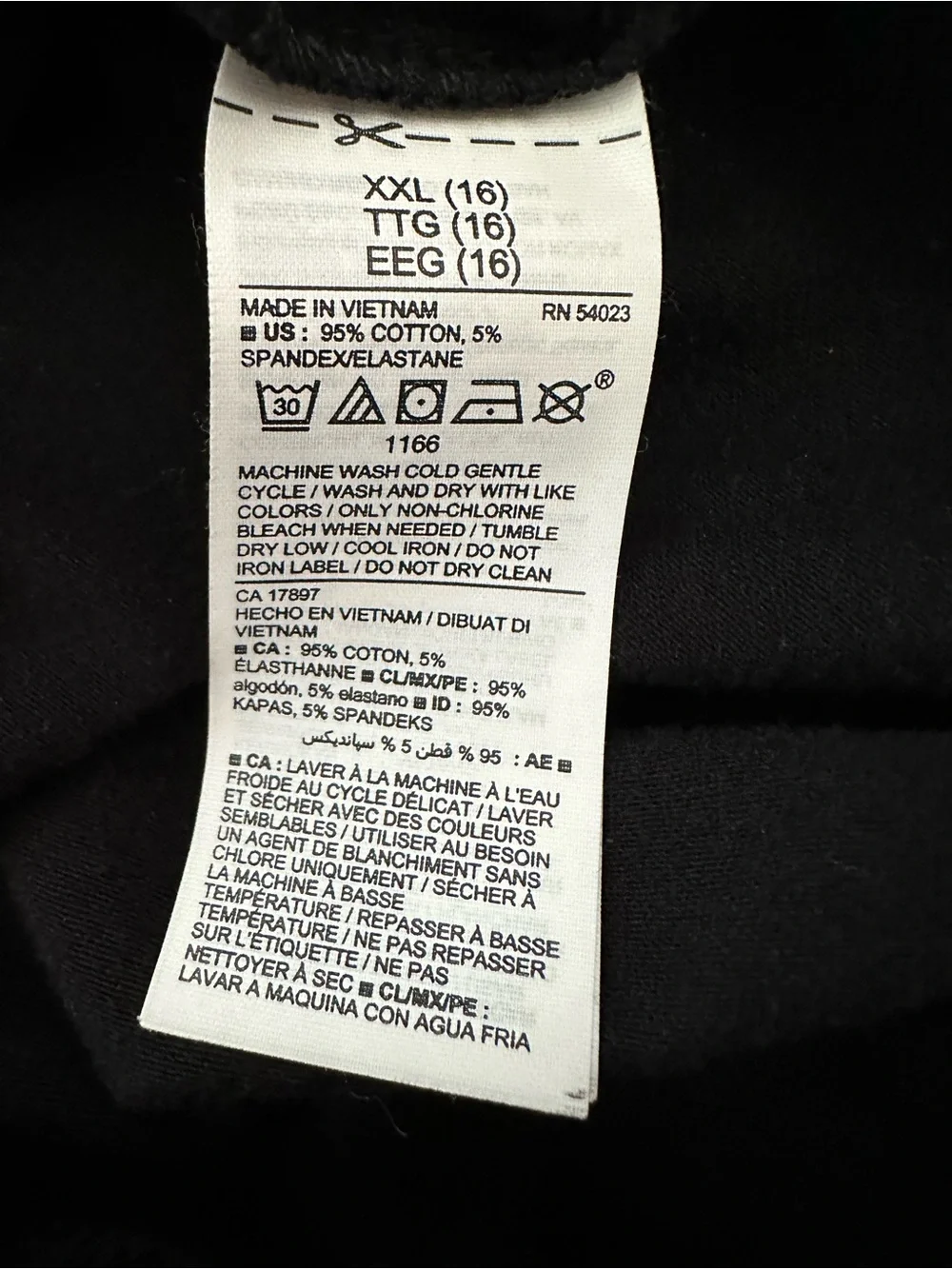 Old Navy OLX Active Basic Legging in Black Size XXL 16 Girls